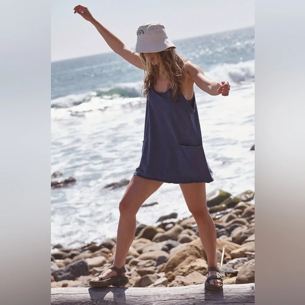 Free People Hot Shot Mini Dress💙 IR - Picture 7 of 16